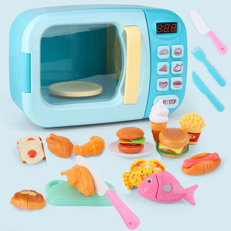 Cocina de Juguete Interactiva para Niños — 13 Piezas