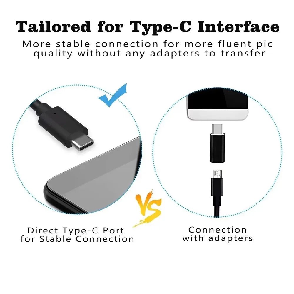 Cámara Endoscopio USB Impermeable — Inspección con 6 LEDs - LuxeMater