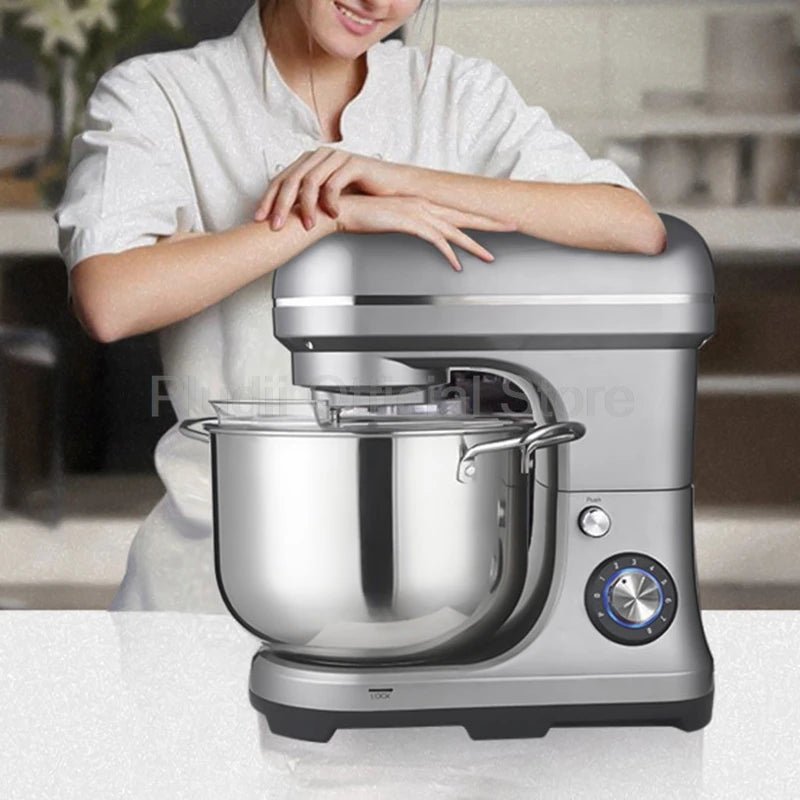 Batidora de Pedestal Profesional 10L 2000W — 8 Velocidades - LuxeMater