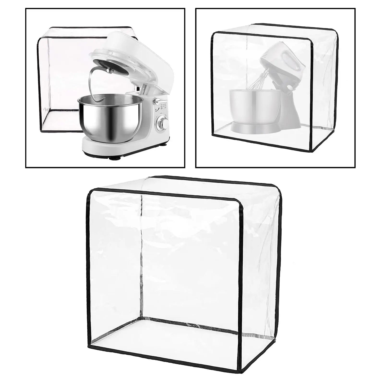 Funda Protectora Transparente para Licuadora — Anti Polvo