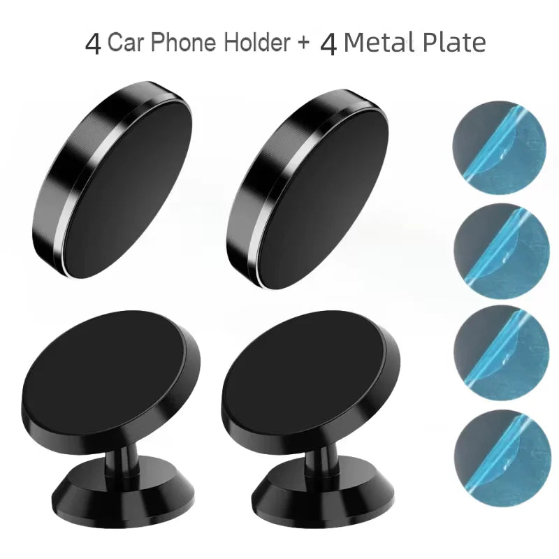 Soporte Magnético para Celular en Auto — Universal 360°