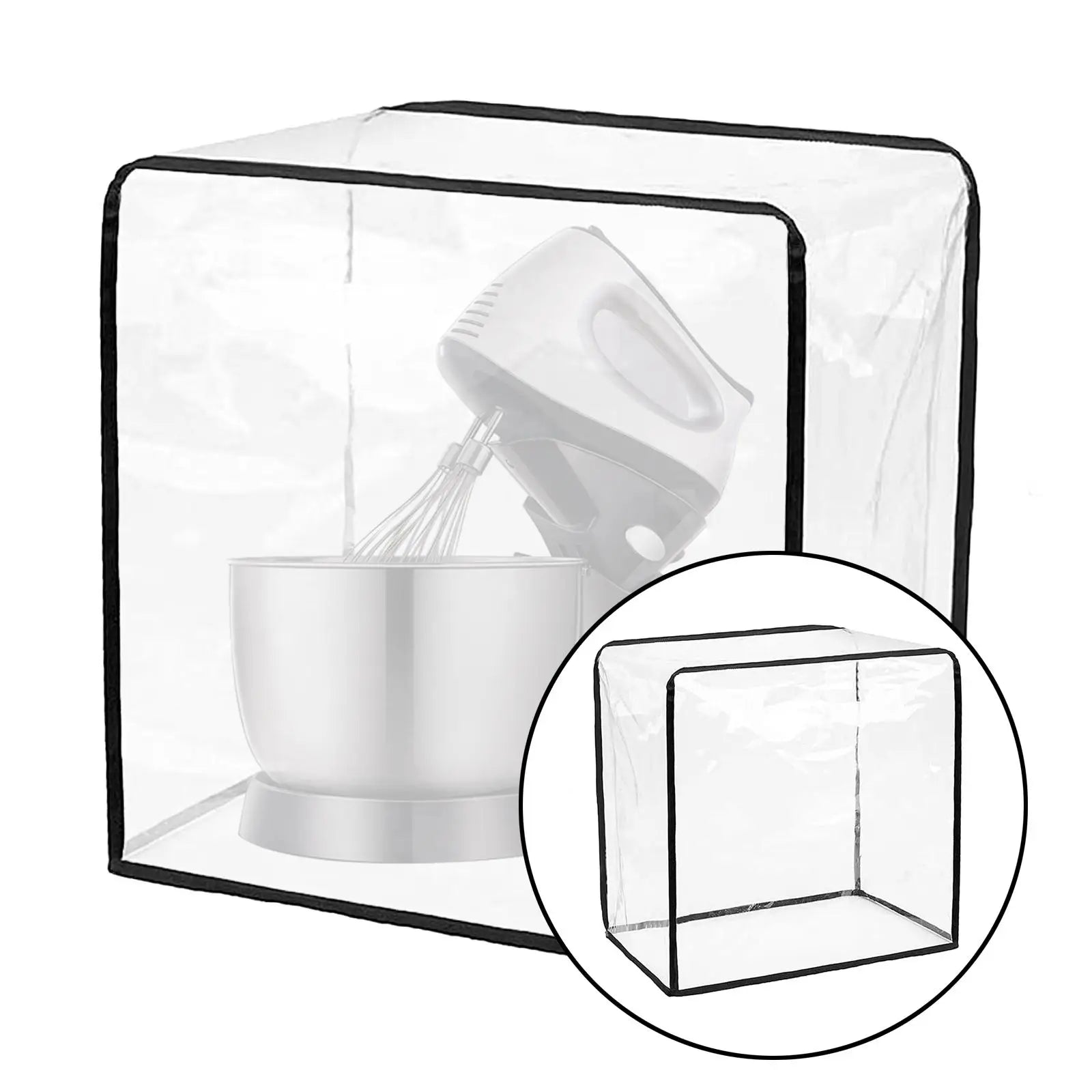 Funda Protectora Transparente para Licuadora — Anti Polvo