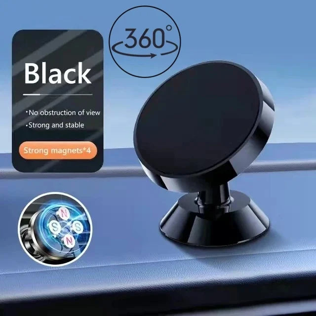 Soporte Magnético para Celular en Auto — Universal 360°