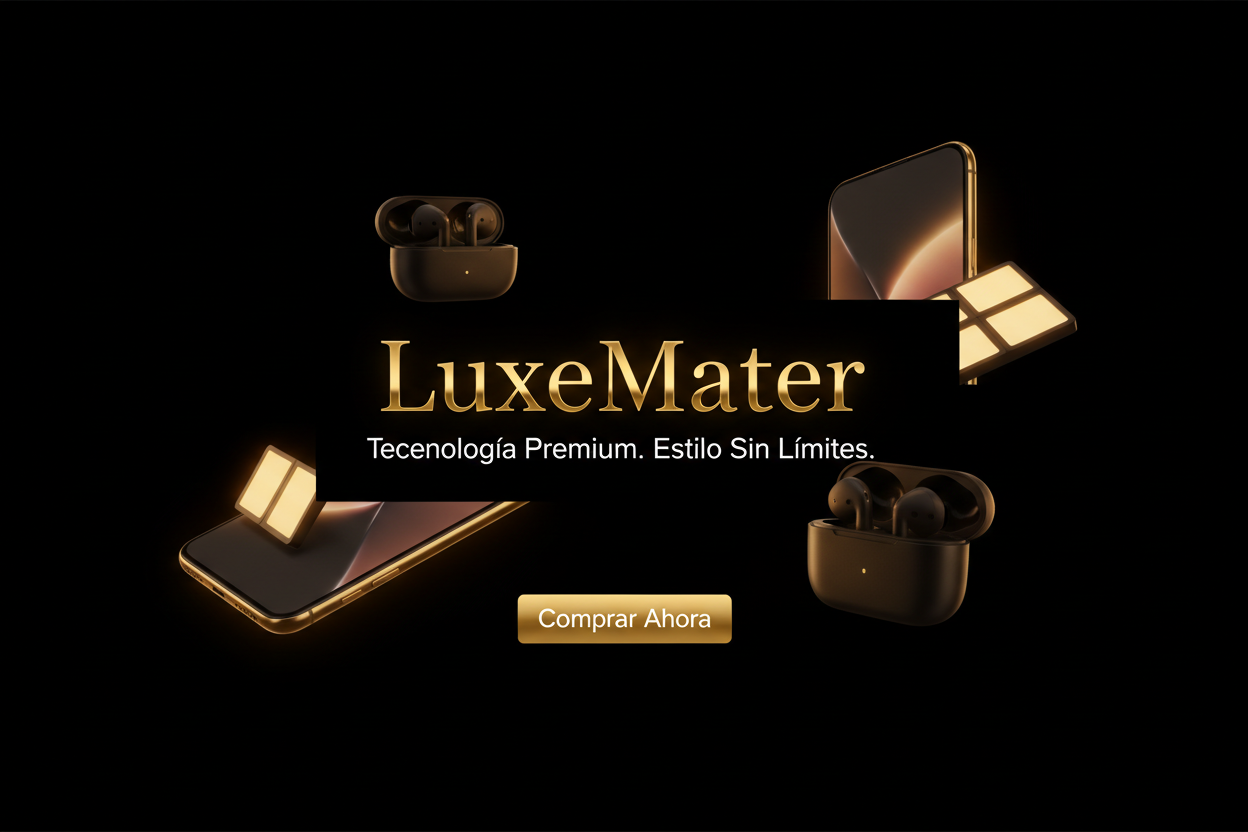LuxeMater Hero Banner